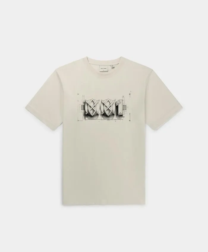 Men Vintage White 001 Davido TShirt Daily Paper TShirts