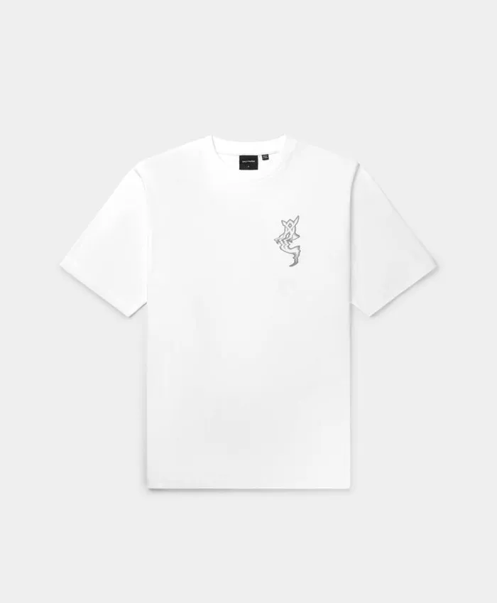 Men White Reflection TShirt Daily Paper TShirts Men White Reflection TShirt Daily Paper TShirts