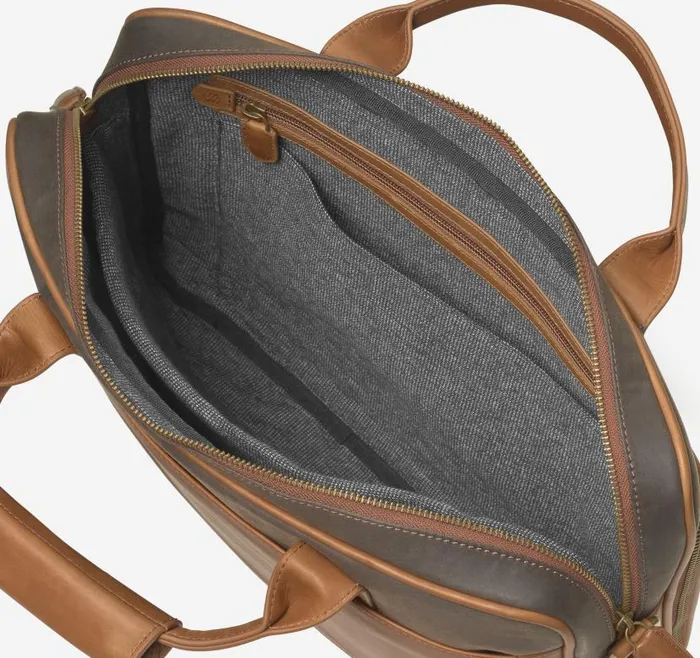 MenWomen Johnston and Murphy Backpacks and Briefcases Rhodes Briefcase Brown Antique Cotton Tan Full Grain MenWomen Johnston and Murphy Backpacks and Briefcases Rhodes Briefcase Brown Antique Cotton Tan Full Grain