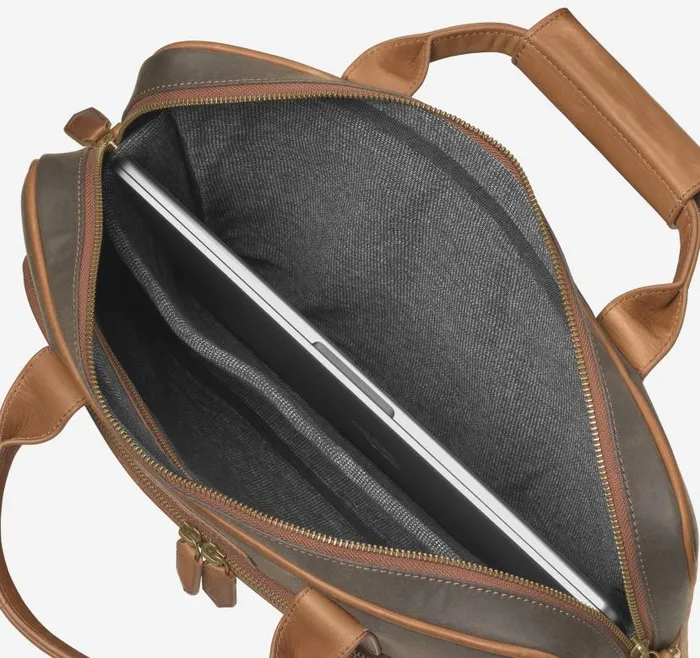 MenWomen Johnston and Murphy Backpacks and Briefcases Rhodes Briefcase Brown Antique Cotton Tan Full Grain MenWomen Johnston and Murphy Backpacks and Briefcases Rhodes Briefcase Brown Antique Cotton Tan Full Grain