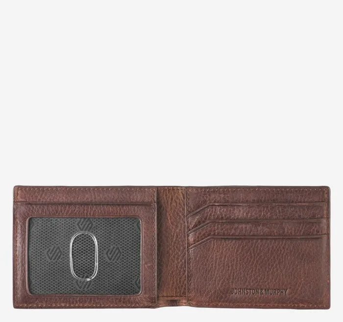 MenWomen Johnston and Murphy Wallets Kingston Billfold Wallet Mahogany MenWomen Johnston and Murphy Wallets Kingston Billfold Wallet Mahogany