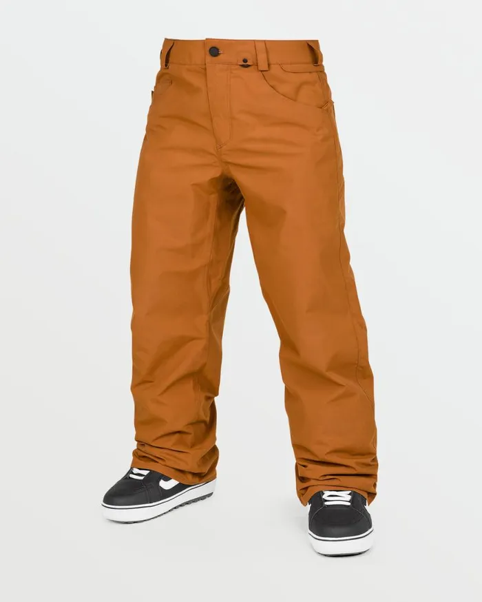 Mens 5Pocket Pants 8211 Caramel Mens Volcom Pants