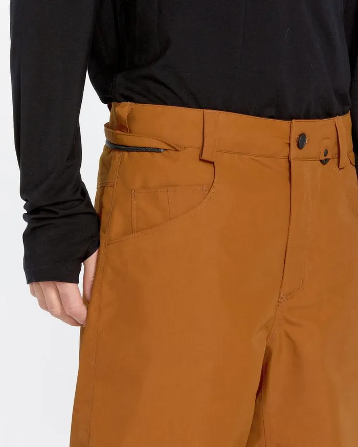 Mens 5Pocket Pants 8211 Caramel Mens Volcom Pants