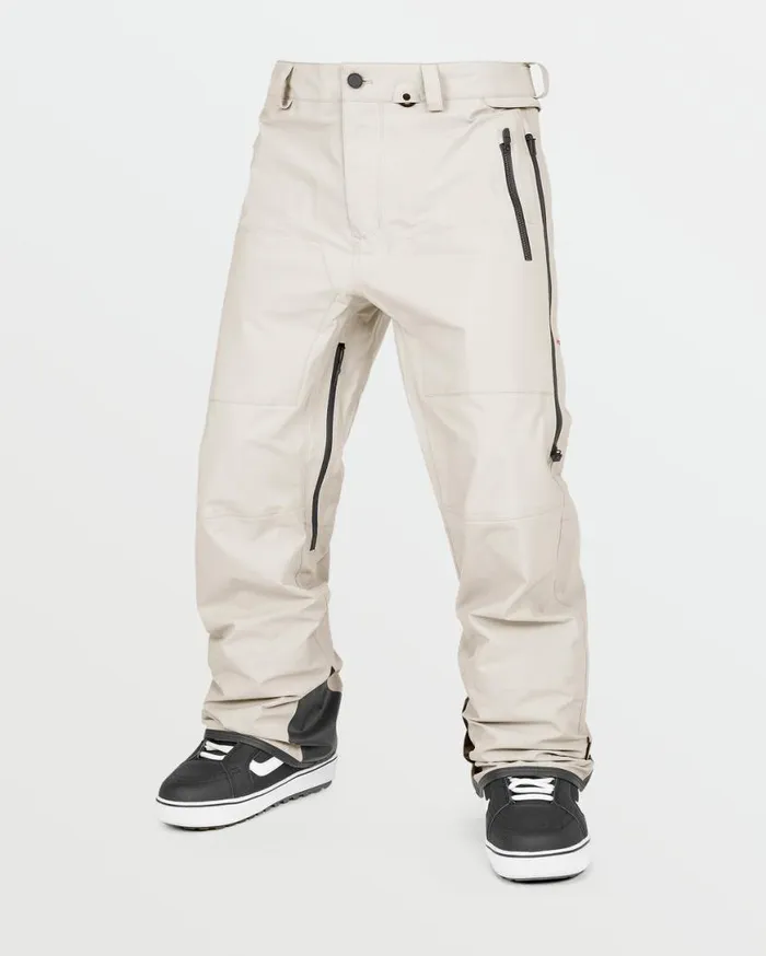 Mens Guide GoreTex Pants 8211 Stone Mens Volcom Pants
