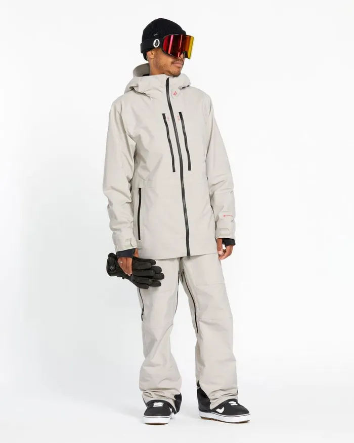 Mens Guide GoreTex Pants 8211 Stone Mens Volcom Pants