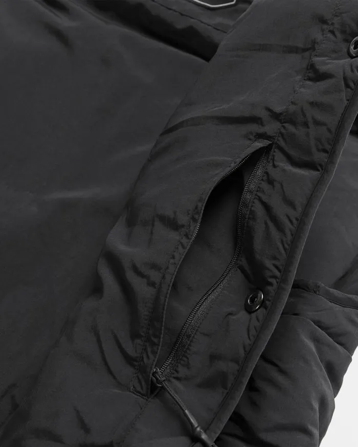 Mens Layered Up Vest 8211 Black Mens Volcom Jackets
