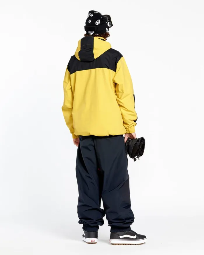 Mens Longo GoreTex Jacket 8211 Dark Yellow Mens Volcom Jackets