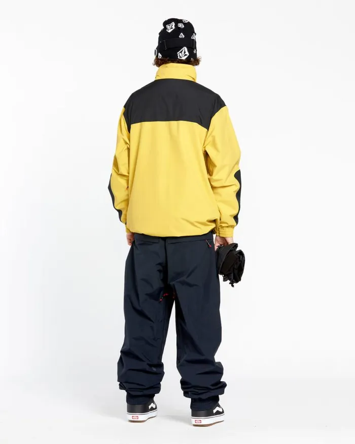 Mens Longo GoreTex Jacket 8211 Dark Yellow Mens Volcom Jackets