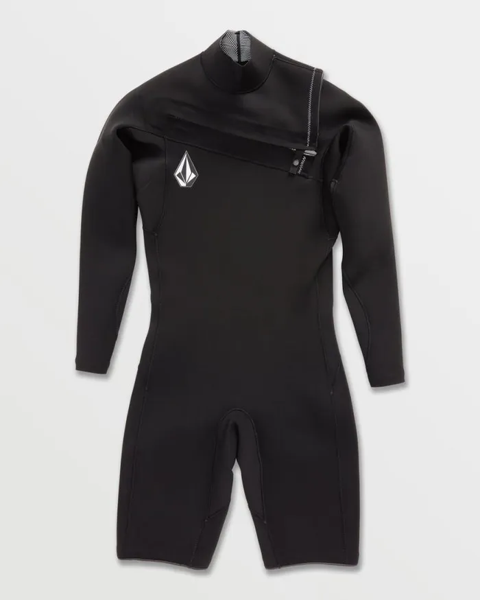 Mens Modulator 22mm Long Sleeve Springsuit 8211 Black Mens Volcom Wetsuits