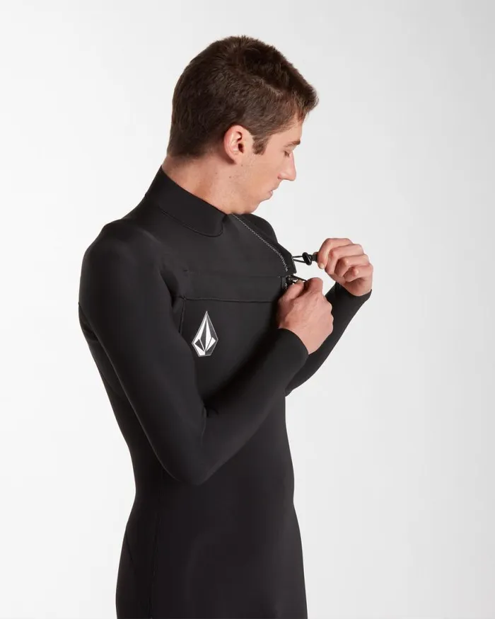 Mens Modulator 22mm Long Sleeve Springsuit 8211 Black Mens Volcom Wetsuits