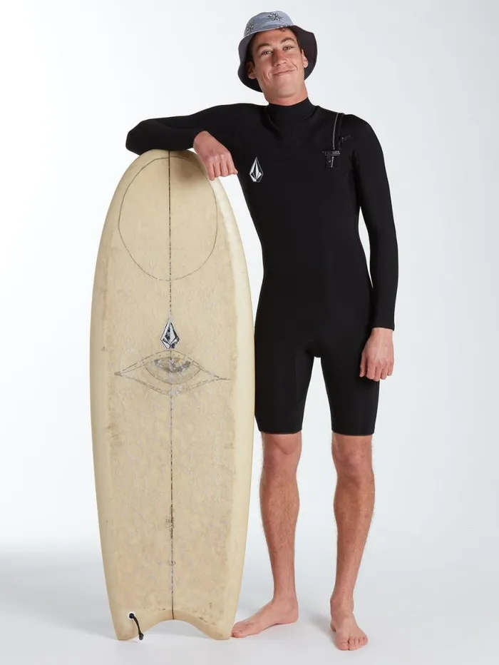 Mens Modulator 22mm Long Sleeve Springsuit 8211 Black Mens Volcom Wetsuits