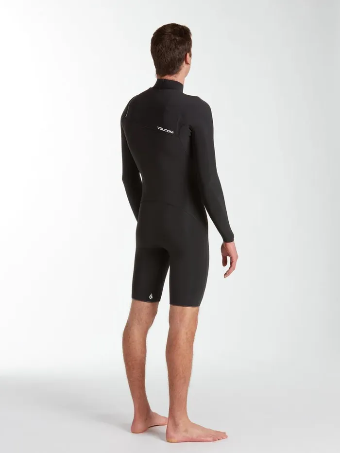 Mens Modulator 22mm Long Sleeve Springsuit 8211 Black Mens Volcom Wetsuits