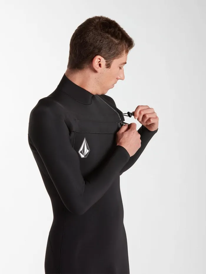 Mens Modulator 22mm Long Sleeve Springsuit 8211 Black Mens Volcom Wetsuits