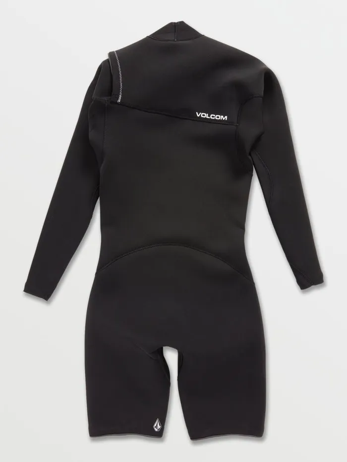 Mens Modulator 22mm Long Sleeve Springsuit 8211 Black Mens Volcom Wetsuits