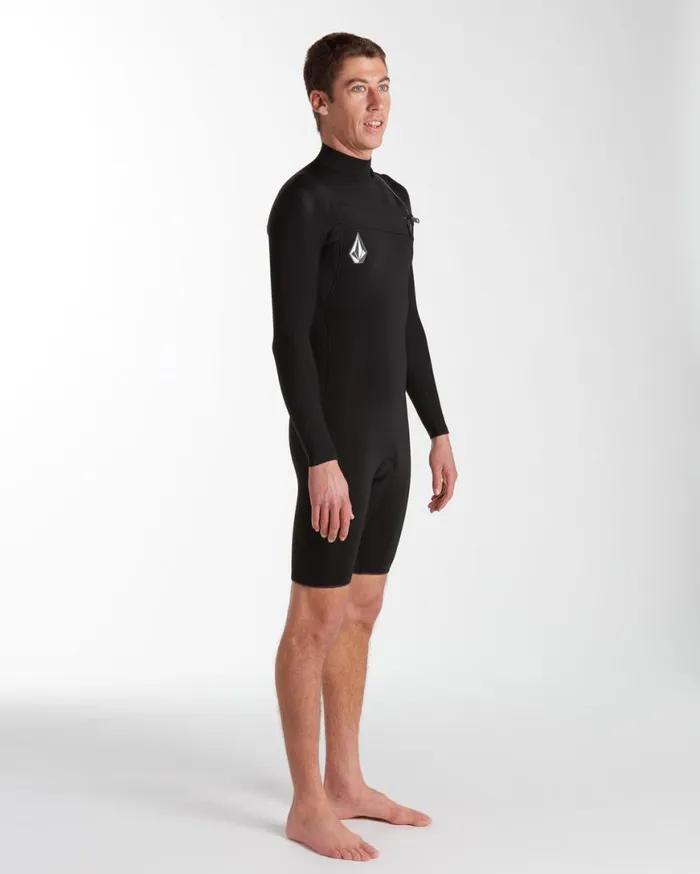 Mens Modulator 22mm Long Sleeve Springsuit 8211 Black Mens Volcom Wetsuits