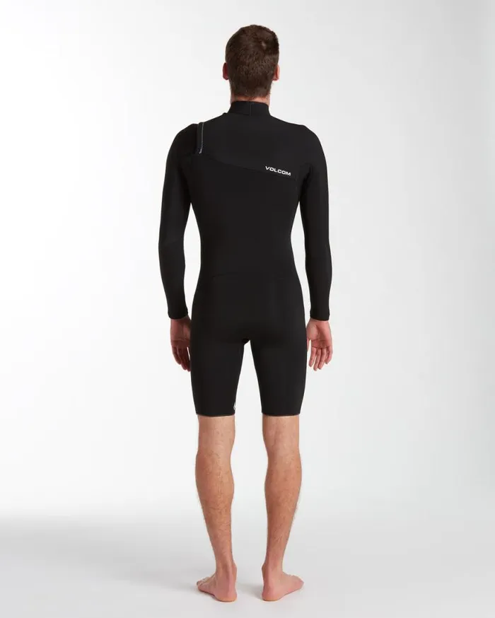Mens Modulator 22mm Long Sleeve Springsuit 8211 Black Mens Volcom Wetsuits
