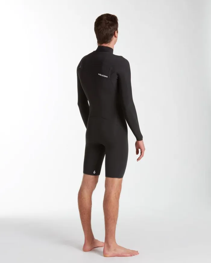 Mens Modulator 22mm Long Sleeve Springsuit 8211 Black Mens Volcom Wetsuits
