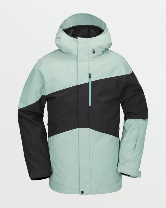 Mens Primry Insulated Jacket 8211 Agave Mens Volcom Jackets