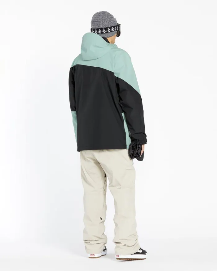 Mens Primry Insulated Jacket 8211 Agave Mens Volcom Jackets