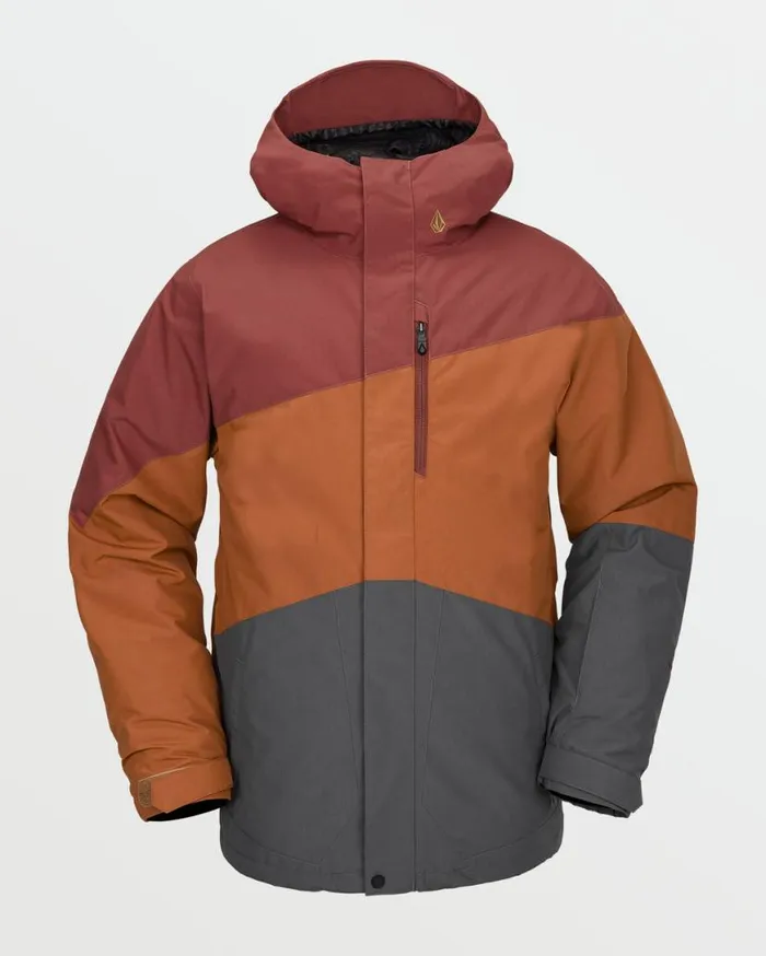Mens Primry Jacket 8211 Caramel Mens Volcom Jackets