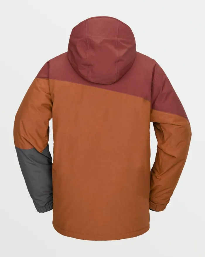 Mens Primry Jacket 8211 Caramel Mens Volcom Jackets