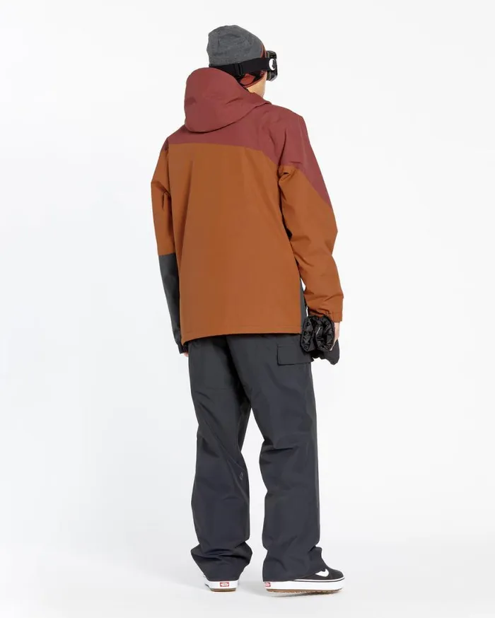 Mens Primry Jacket 8211 Caramel Mens Volcom Jackets