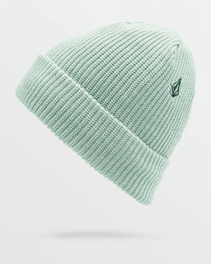 Mens Sweep Lined Beanie 8211 Agave Mens Volcom Beanies