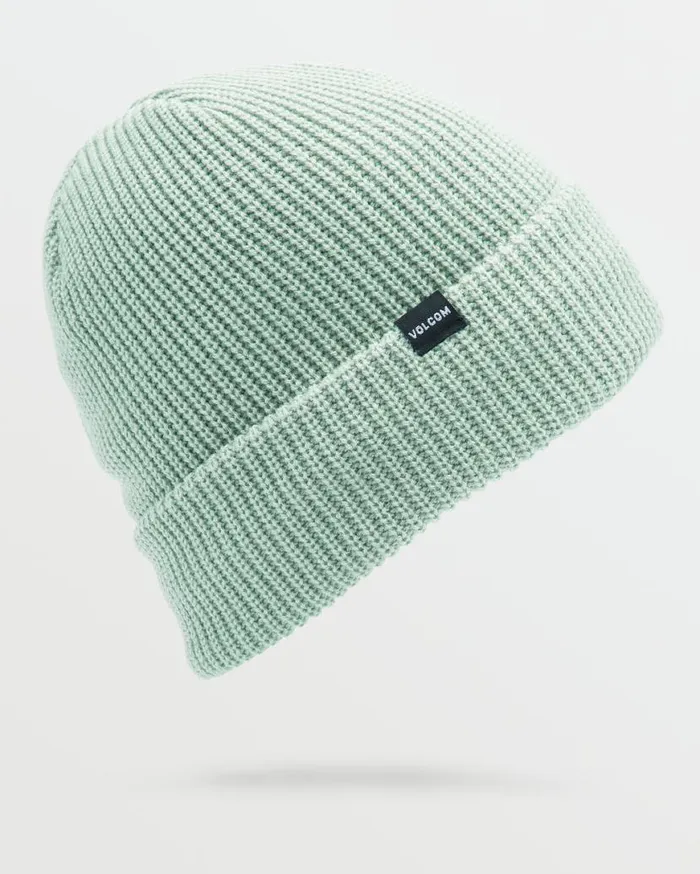 Mens Sweep Lined Beanie 8211 Agave Mens Volcom Beanies