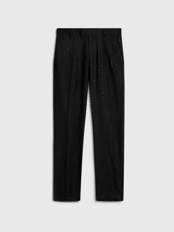 MERCER PANTS Black Men John Varvatos Dress Pants