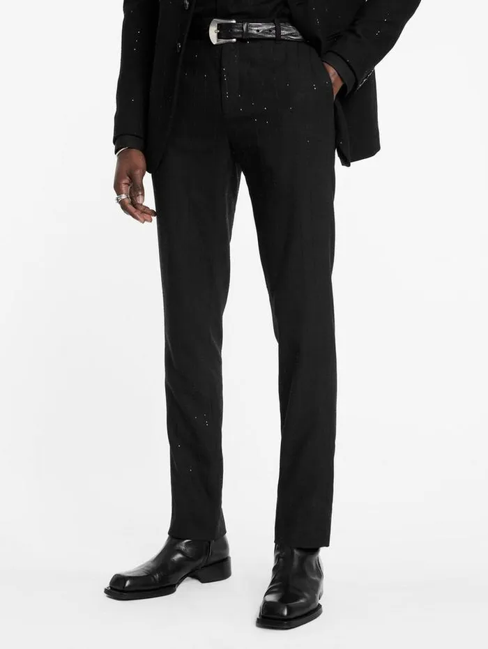 MERCER PANTS Black Men John Varvatos Dress Pants