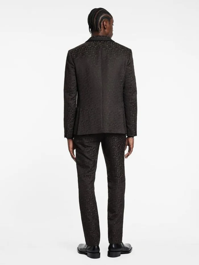 MERCER PANTS Charcoal Grey Men John Varvatos Dress Pants