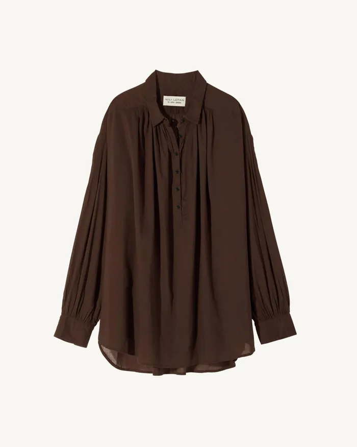 MILES BLOUSE Ivory Women Nili Lotan Tops
