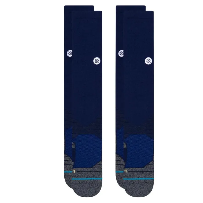 Mlb Diamond Pro Otc Socks 2 Pack Dark Navy Blue WomenMen Stance Over The Calf