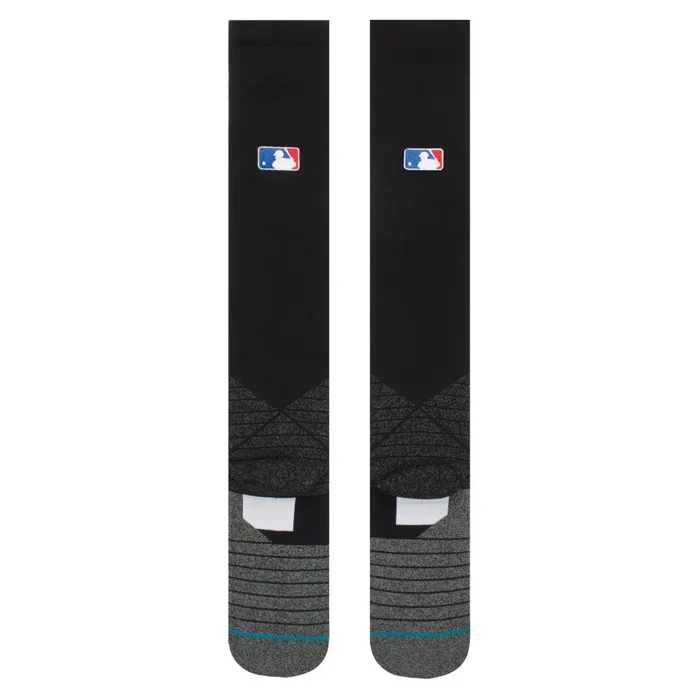 Mlb Diamond Pro Otc Socks Black Men Stance Over The Calf