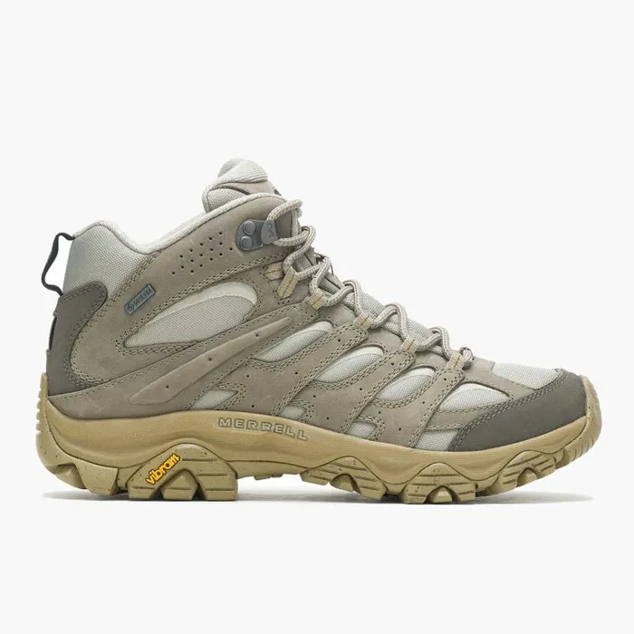 Moab 3 Smooth Mid GORETEX X Huckberry Wide Width Aluminum Men Merrell Boots