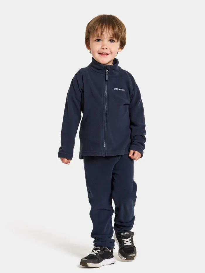 Monte Kid039s Fleece Pants Navy Kids Didriksons Snow Pants