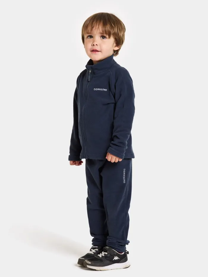 Monte Kid039s Fleece Pants Navy Kids Didriksons Snow Pants