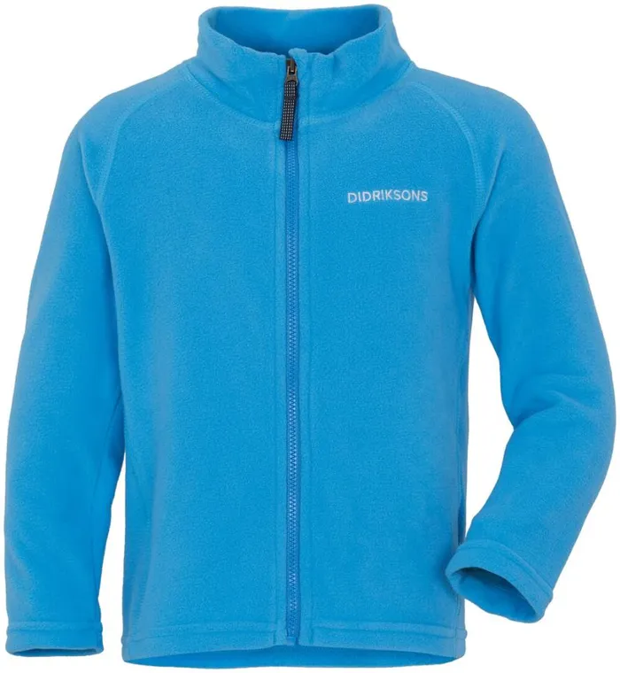 Monte Kid039s FullZip Sharp Blue Kids Didriksons Fleece and Midlayers