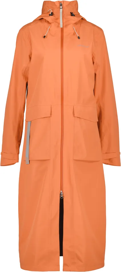 Nadja Parka Long Faded Brique Women Didriksons Spring Jackets