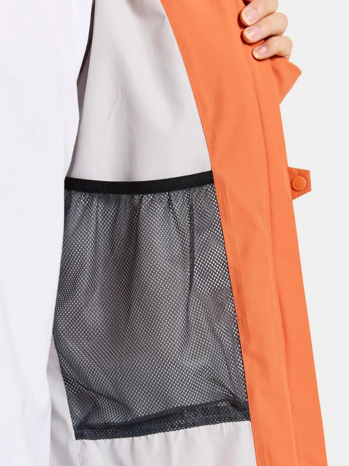 Nadja Parka Long Faded Brique Women Didriksons Spring Jackets