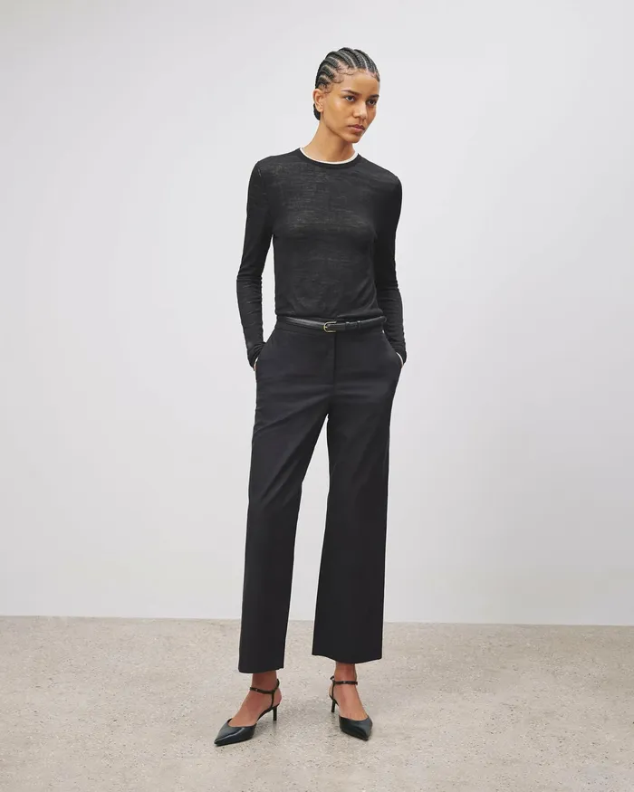 NOHAN PANT Midnight Women Nili Lotan Pants and Shorts