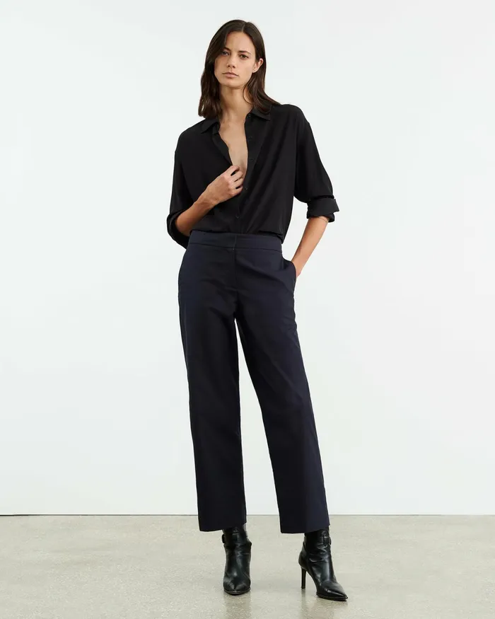 NOHAN PANT Midnight Women Nili Lotan Pants and Shorts