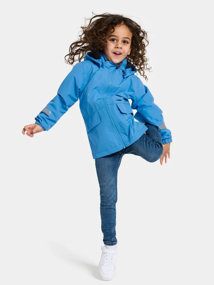 Norma Kids039 Jacket 3 Flag Blue Kids Didriksons Spring Jackets