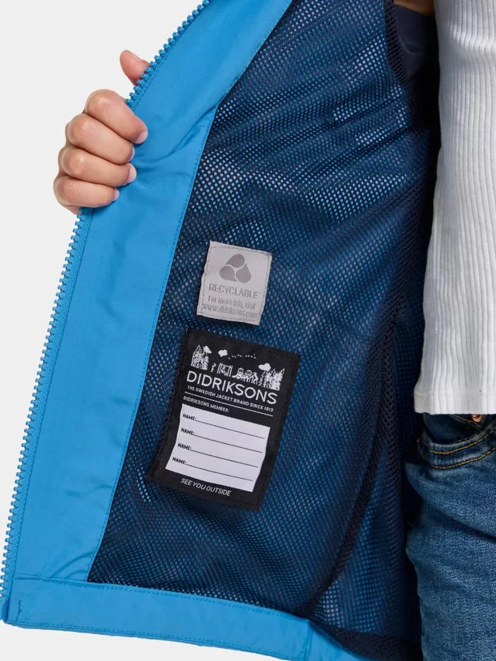 Norma Kids039 Jacket 3 Flag Blue Kids Didriksons Spring Jackets