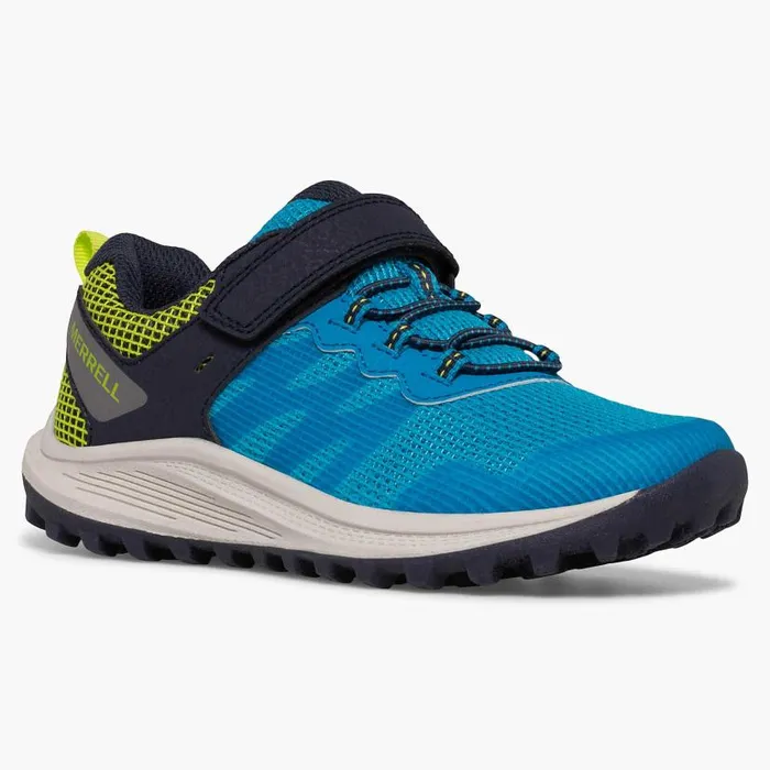 Nova 3 Sneaker Blue Kids Merrell Wide Widths Nova 3 Sneaker Blue Kids Merrell Wide Widths