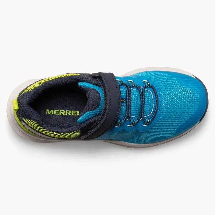 Nova 3 Sneaker Blue Kids Merrell Wide Widths Nova 3 Sneaker Blue Kids Merrell Wide Widths