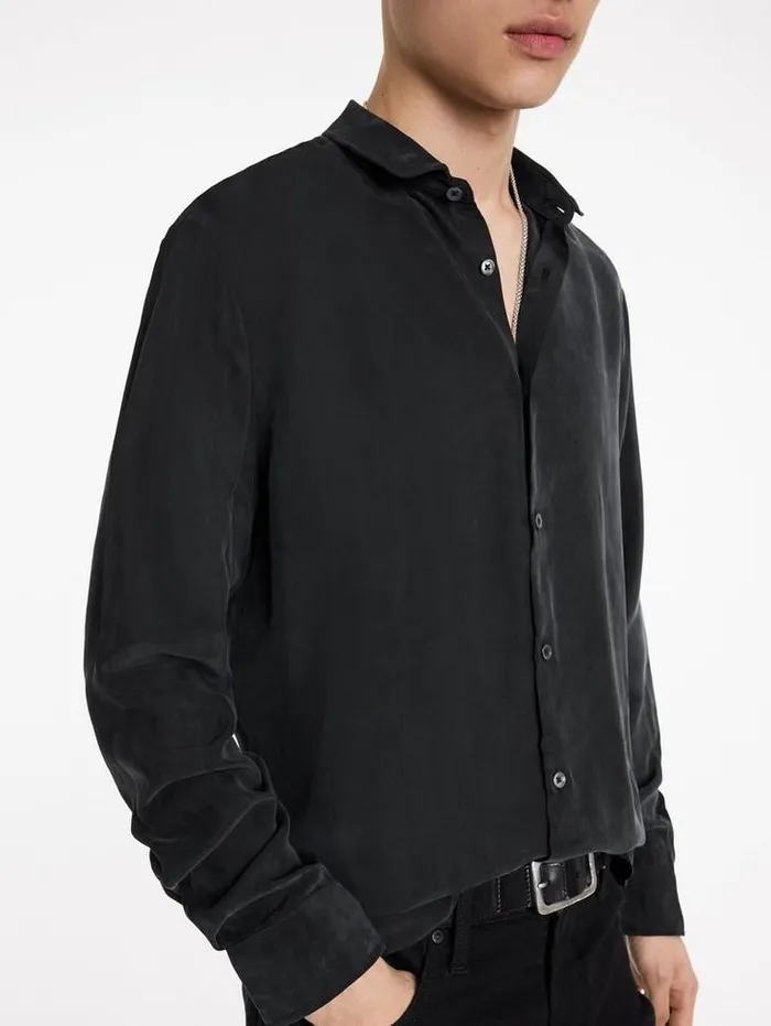 ORCHARD SHIRT Black Men John Varvatos Shirts