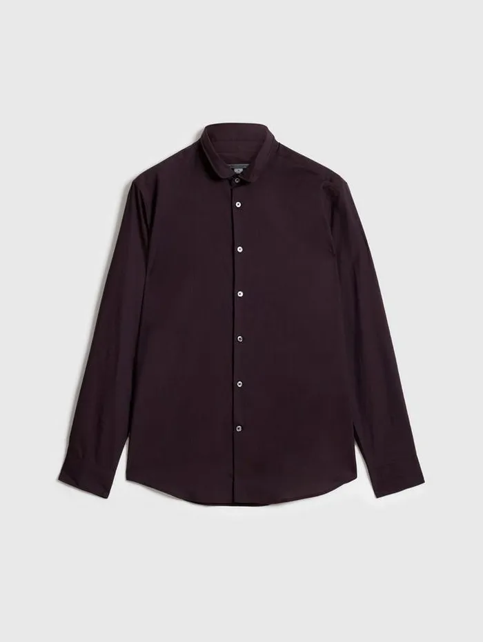 ORCHARD SHIRT Dark Plum Men John Varvatos Shirts