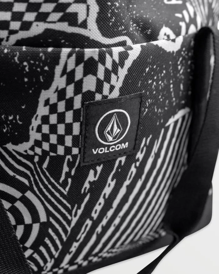 Out There Cooler 14 Cans 8211 Black White Mens Volcom Bags and Backpacks