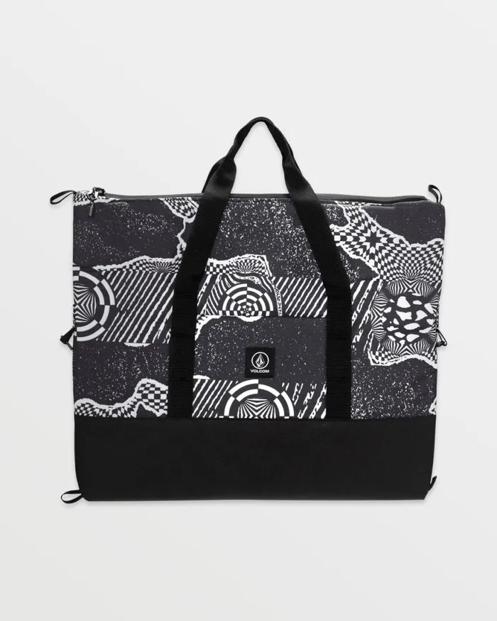 Out There Cooler 14 Cans 8211 Black White Mens Volcom Bags and Backpacks